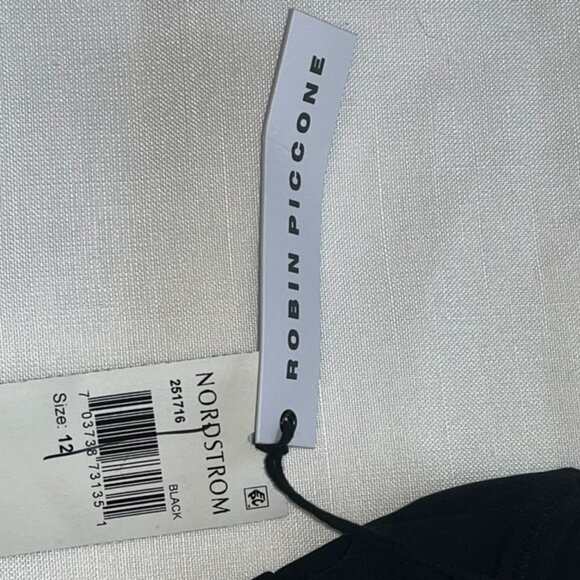 NWT Robin Piccone Ava Knot One Piece in Black - Picture 7 of 7